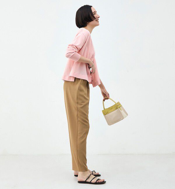 NOLLEY'S「《セットアップ対応》ウォッシャブルイージーツイルセミワイドパンツ」|その他|