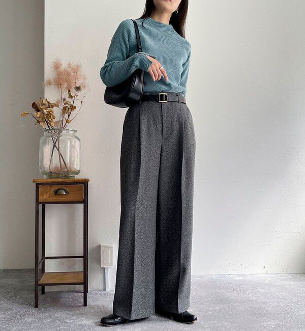 fredy emue「ツィードタックスラックス」|スラックス|