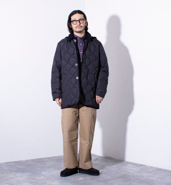 GLOSTER「【ビジカジ対応/新色追加】GLOSTER別注 TAION ダイヤキルト ダウンジャケット」|ダウン|
