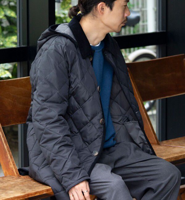GLOSTER「【ビジカジ対応/新色追加】GLOSTER別注 TAION ダイヤキルト ダウンジャケット」|ダウン|