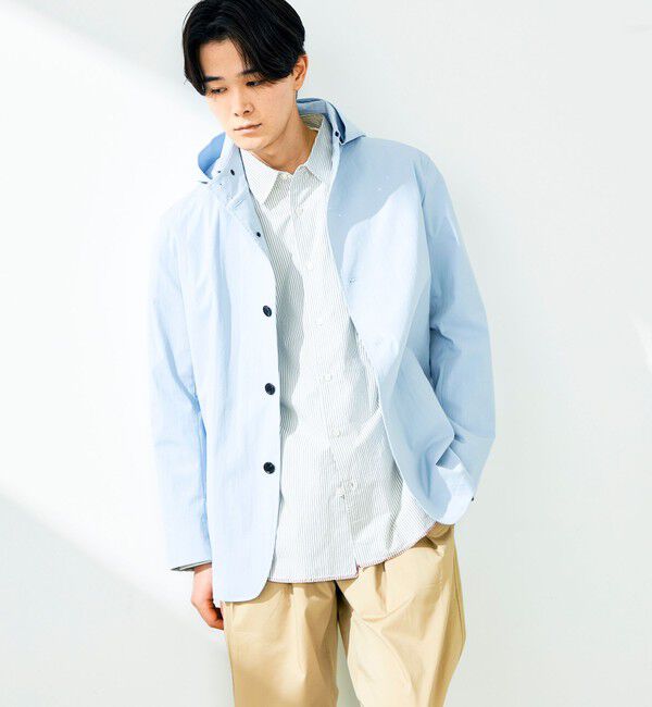 GLOSTER「【GLOSTER名品アウター】スタンドフードブルゾン」|ブルゾン・スタジャン|