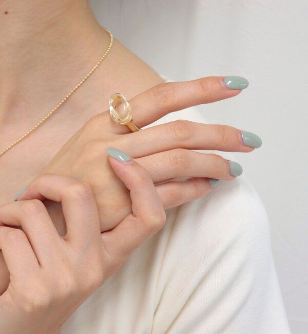 fredy emue「フェイクストーンリング」|リング|ゴールド