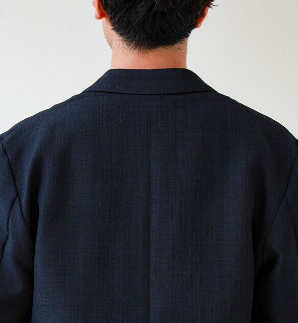 GLOSTER「【セットアップ対応】リネンライクキャンバスジャケット」|テーラードジャケット|
