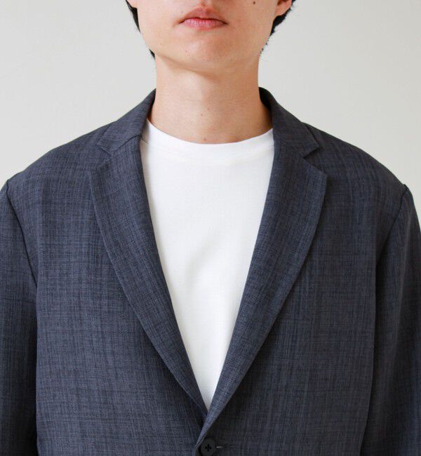 GLOSTER「【セットアップ対応】リネンライクキャンバスジャケット」|テーラードジャケット|