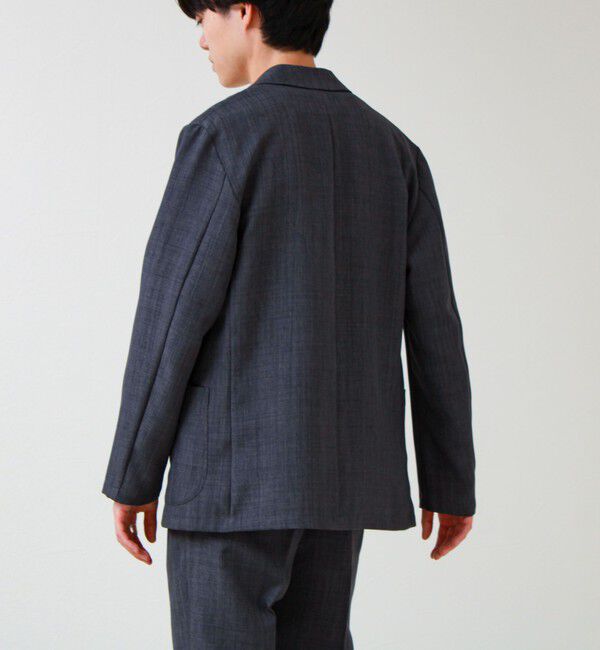 GLOSTER「【セットアップ対応】リネンライクキャンバスジャケット」|テーラードジャケット|