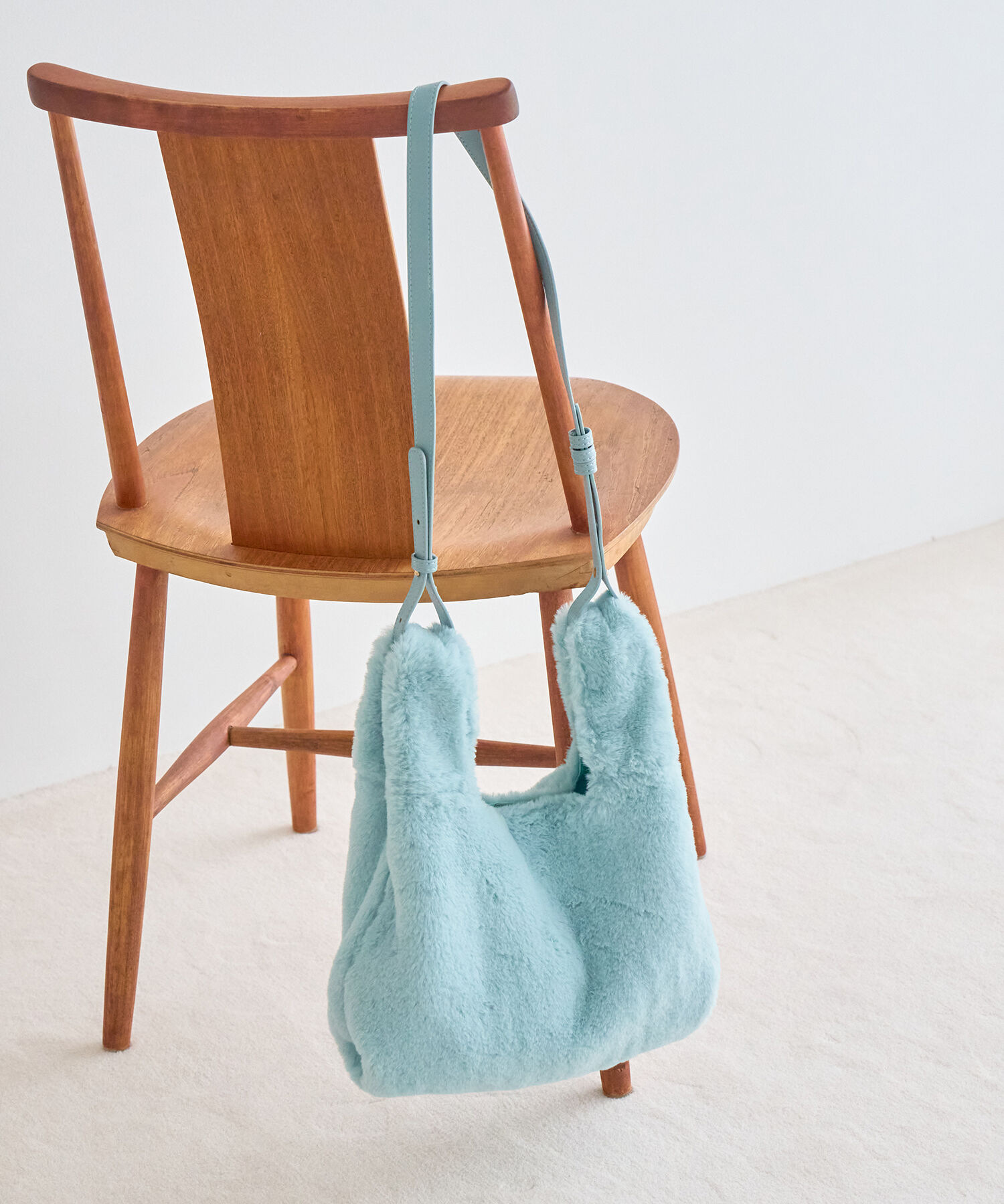 VIS「【マルチWAY】ファーバック」|ハンドバッグ|グリーン系(35)