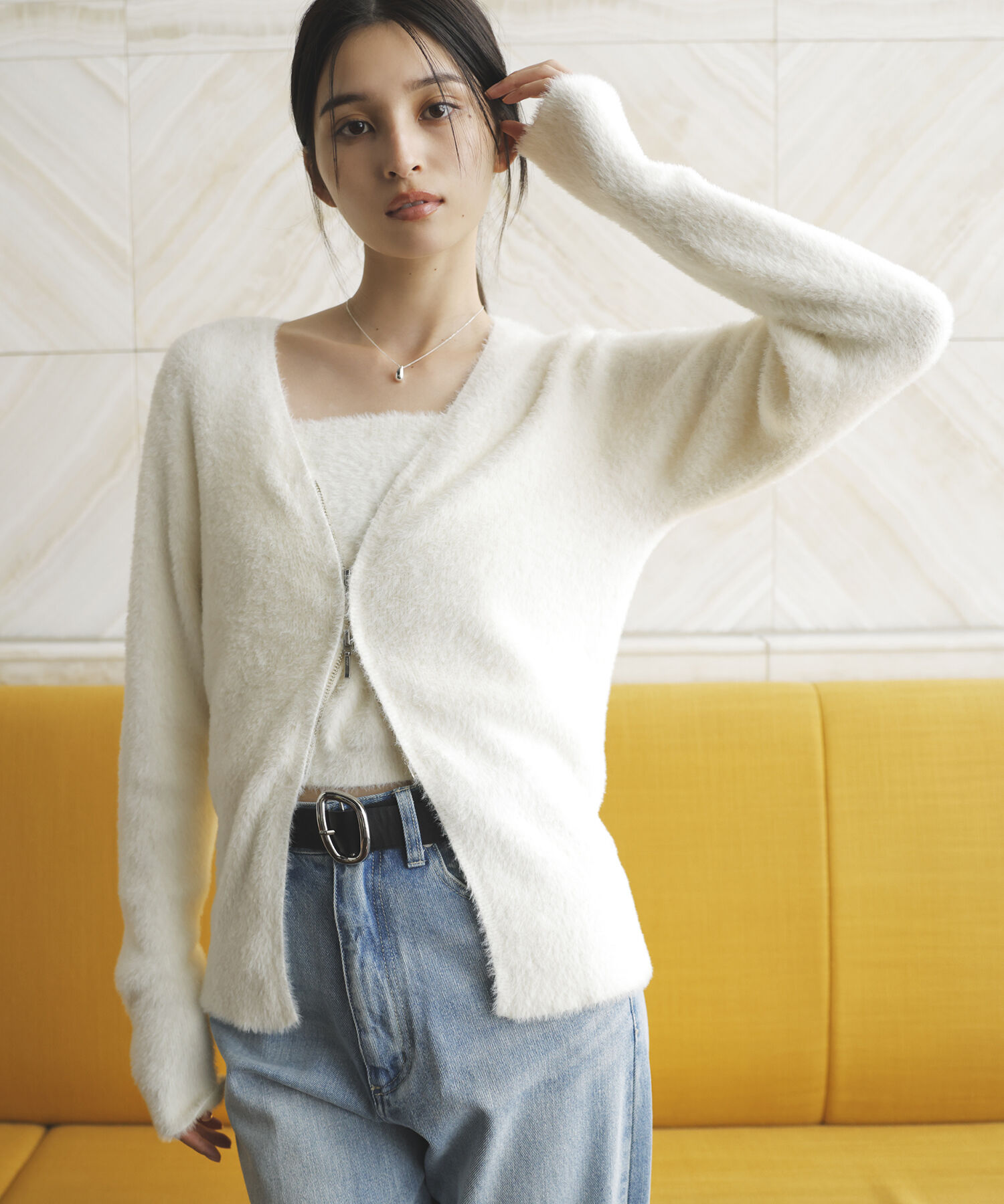 VIS「【SET】ビスチェセットカーディガン」|ニット・セーター|