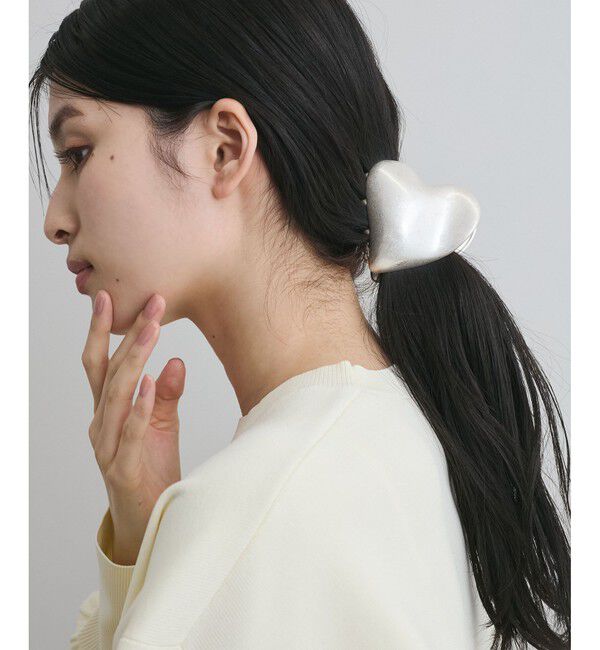 VIS「メタルハートバンス」|ヘアバンド|シルバー