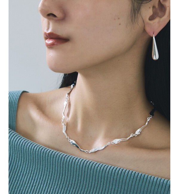 VIS「ニュアンスメタルパーツネックレス」|ネックレス|