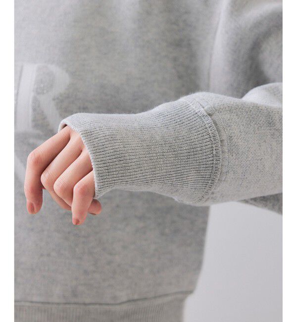 VIS「スウェットライクジャガードロゴニット」|ニット・セーター|