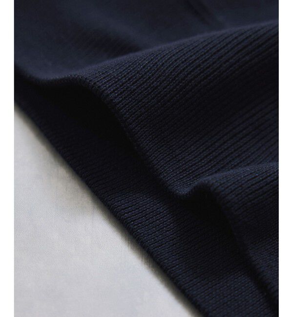 VIS「スウェットライクジャガードロゴニット」|ニット・セーター|