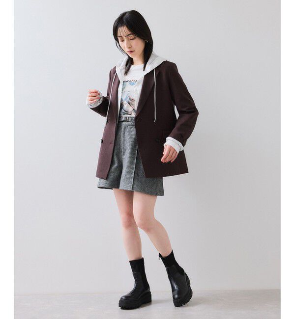 VIS「フォト＆ロゴアソートロングスリーブTシャツ」|Tシャツ・カットソー|