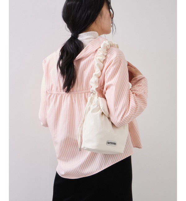 VIS「シャーリングギャザー切替シャツ/イージーケア」|シャツ・ブラウス|