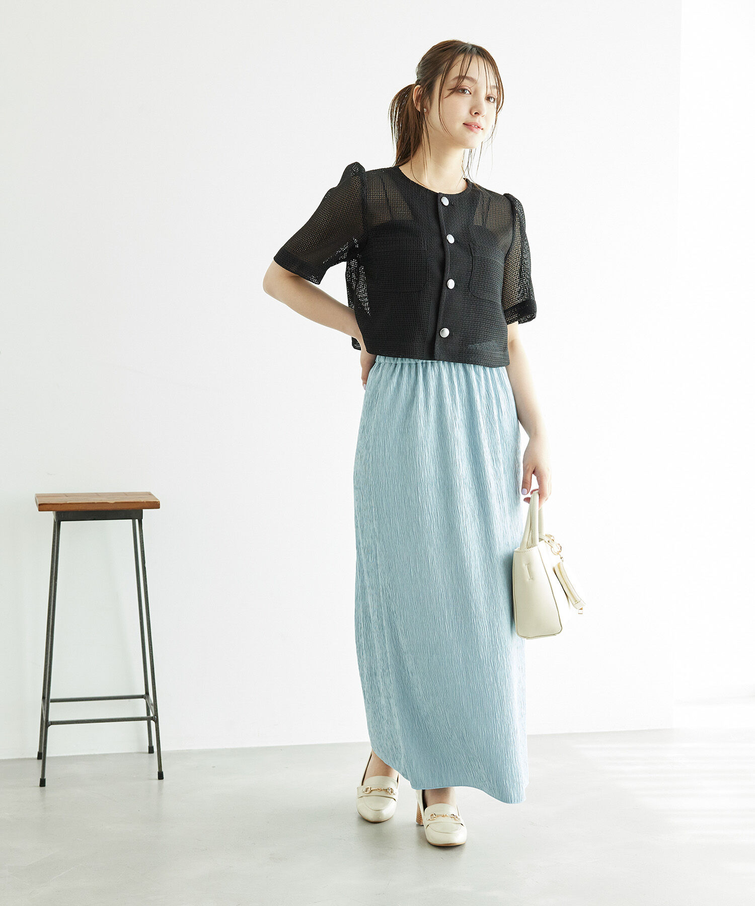 Rope&rsquo;Picnic「【ご好評につき追加生産】カーディジャケット」|ノーカラージャケット|