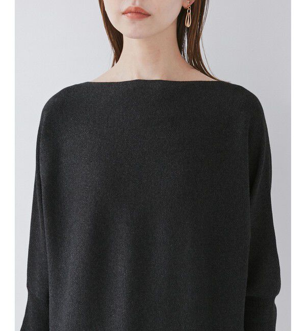 Rope&rsquo;Picnic「ラメ混ドルマン7分袖ニット」|ニット・セーター|