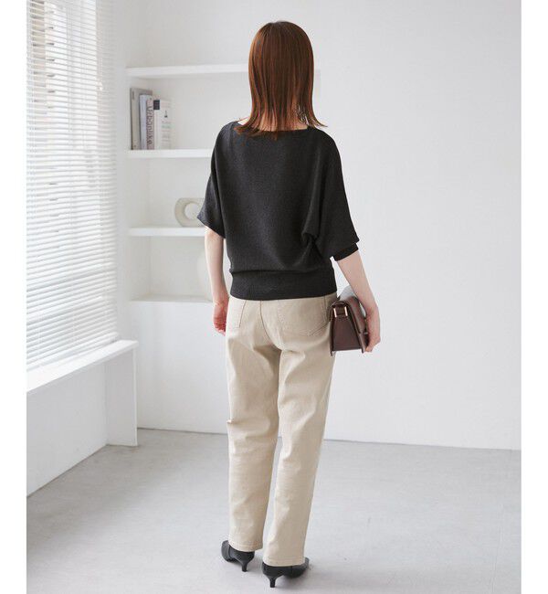 Rope&rsquo;Picnic「ラメ混ドルマン7分袖ニット」|ニット・セーター|