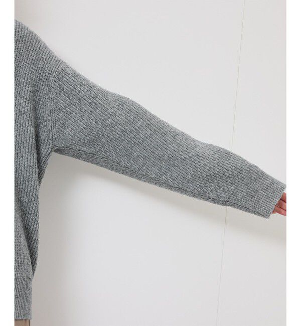 Rope&rsquo;Picnic「スキッパーポロニットプルオーバー/イージーケア」|ニット・セーター|