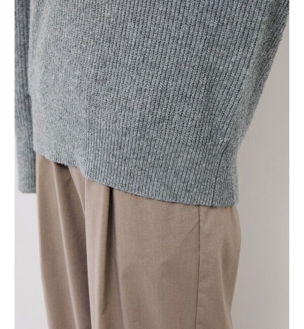 Rope&rsquo;Picnic「スキッパーポロニットプルオーバー/イージーケア」|ニット・セーター|