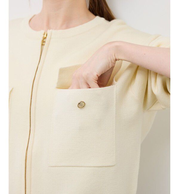 Rope&rsquo;Picnic「【WEB限定】ミラノリブダブルジップニットカーディガン」|カーディガン|