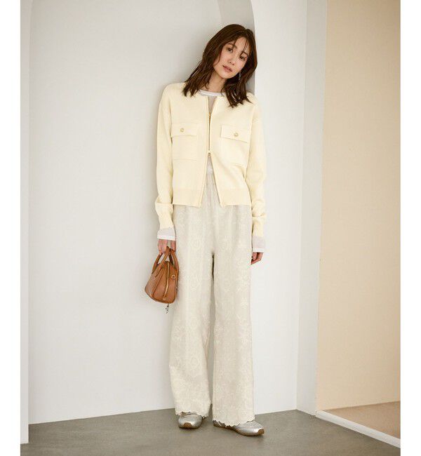 Rope&rsquo;Picnic「【WEB限定】ミラノリブダブルジップニットカーディガン」|カーディガン|