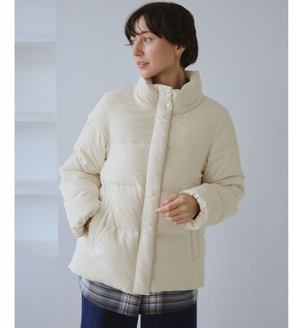 Rope&rsquo;Picnic「【GREEN DOWN/グリーンダウン】ショートダウン/リンクコーデ」|ダウン|