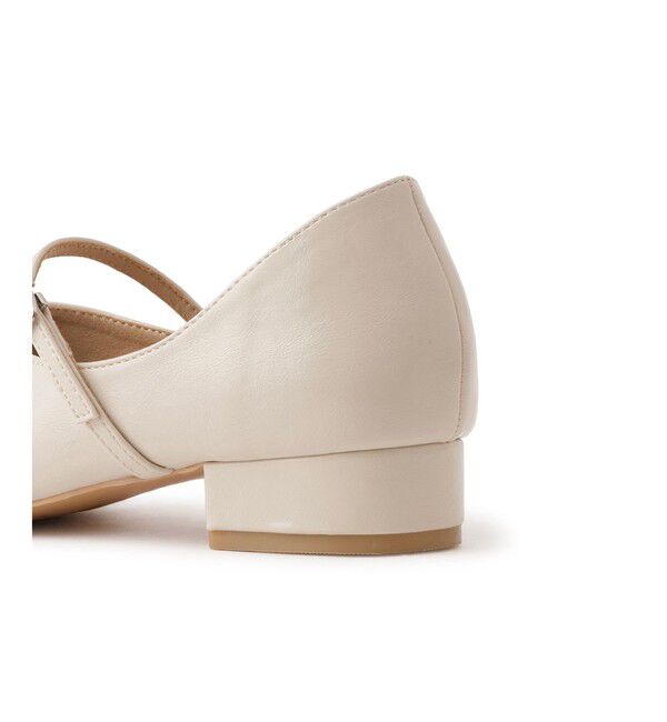 ROPE PICNIC PASSAGE「スクエアトゥローヒールストラップシューズ」|パンプス|