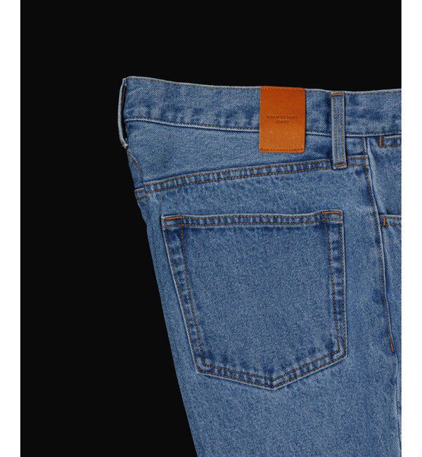 ADAM ET ROPE'「ブリーチ ストレート スラックスデニム」|デニム|