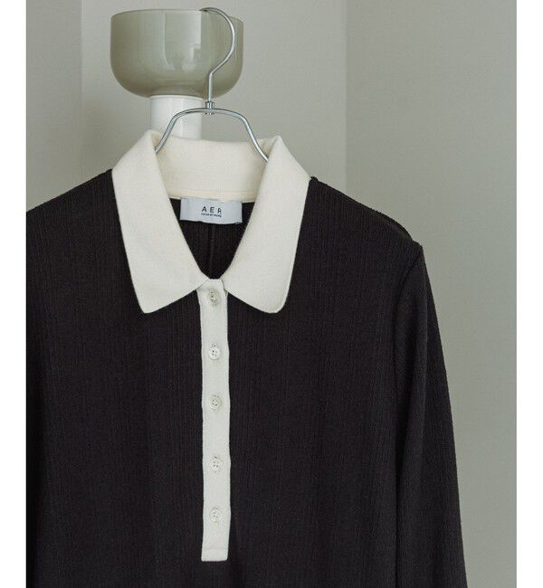 ADAM ET ROPE'「【WEB限定】・【定番人気】ポロシャツワンピース」|ワンピース|