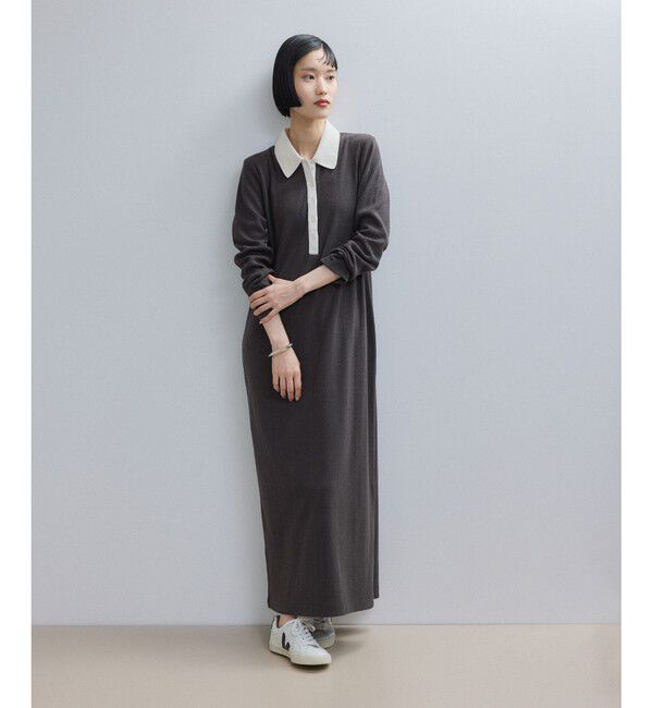 ADAM ET ROPE'「【WEB限定】・【定番人気】ポロシャツワンピース」|ワンピース|