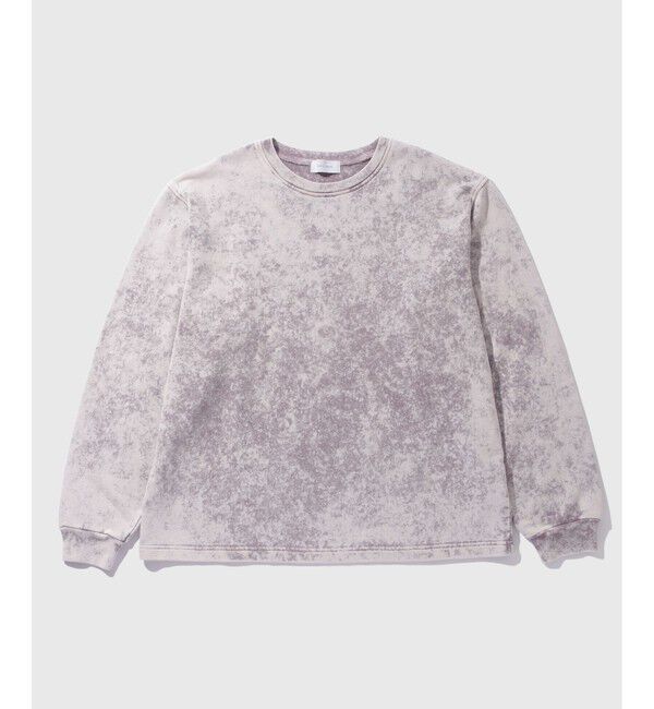 ADAM ET ROPE'「フェード　スウェット　プルオーバー」|スウェット・ジャージ|パープル系(54)