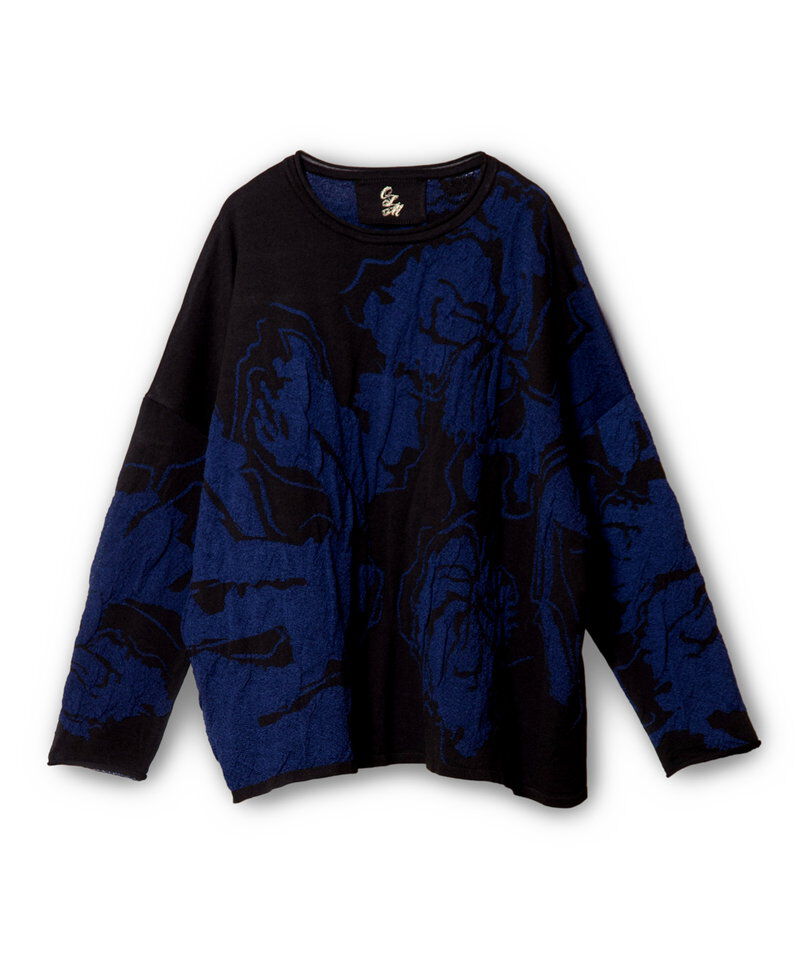  「ジャガードニットプルオーバー」|ニット・セーター|