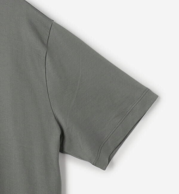 handvaerk「handvaerk | 60/2 クルーネック半袖Tシャツ SOLID MEN」|Tシャツ・カットソー|