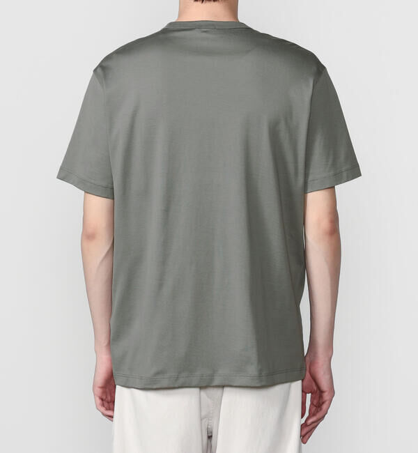 handvaerk「handvaerk | 60/2 クルーネック半袖Tシャツ SOLID MEN」|Tシャツ・カットソー|