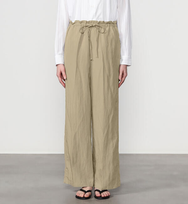  「BRACCAE | テンセルポプリン イージーワイドパンツ WOMEN」|その他|