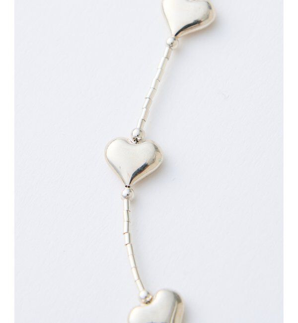 Hoaw.「【Hoaw.】Heartビース ショートネックレス」|リング|