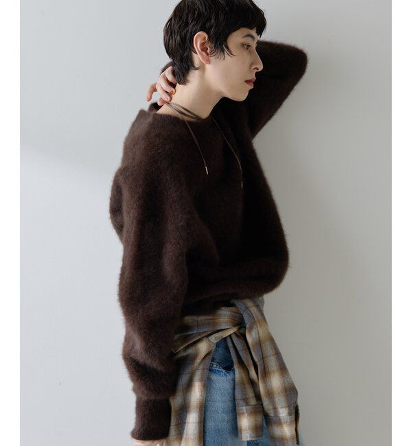  「ファークルーネックプルオーバー」|ニット・セーター|