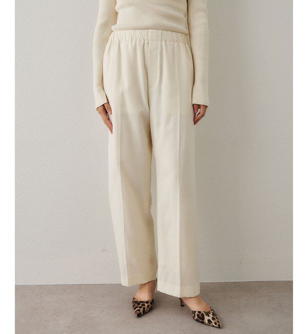  「サキソニーウールパンツ」|チノ|