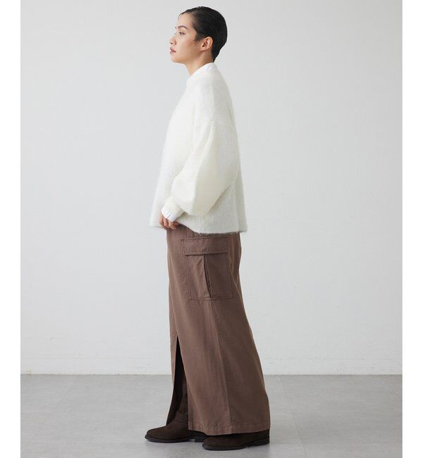 THE PAUSE「【THE PAUSE】バレルスリーブニット」|ニット・セーター|