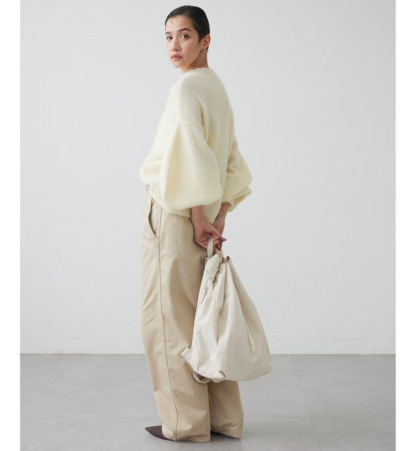 THE PAUSE「【THE PAUSE】バレルスリーブニット」|ニット・セーター|