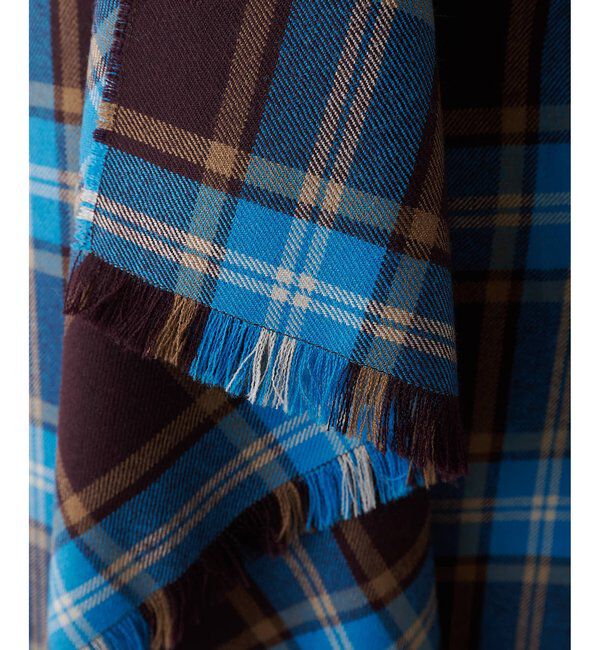  「チェックフリンジスカート」|スカート|