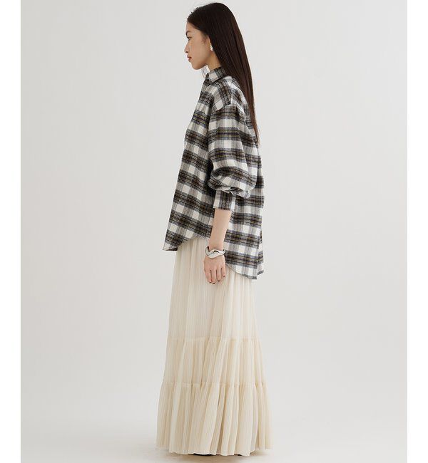  「ピケチェックシャツ」|シャツ・ブラウス|