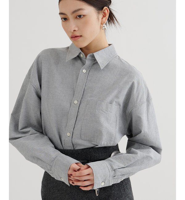  「刺繍オックスフォードシャツ」|シャツ・ブラウス|