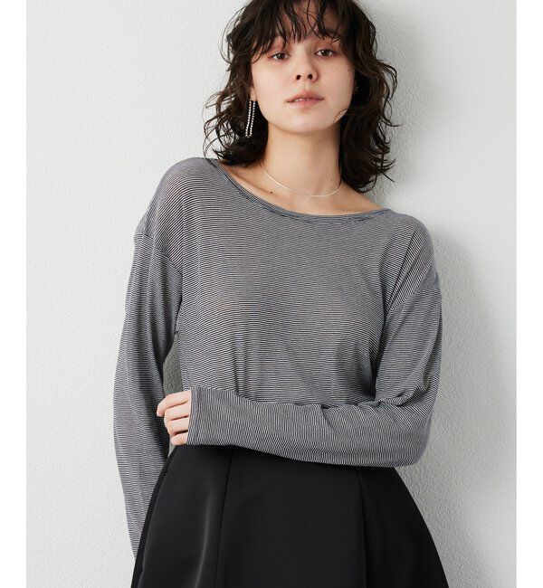 THE PAUSE「【THE PAUSE】シアーフライスロンTEE」|Tシャツ・カットソー|