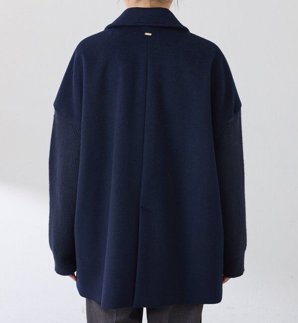  「ニットスリーブダブルコート」|その他|