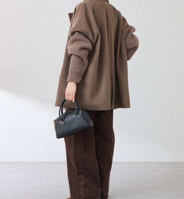  「ニットスリーブダブルコート」|その他|