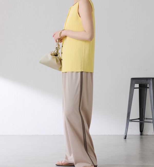  「【接触冷感/ストレッチ】イージースラックスパンツ」|チノ|