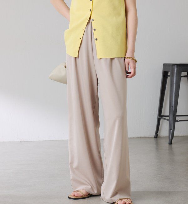  「【接触冷感/ストレッチ】イージースラックスパンツ」|チノ|