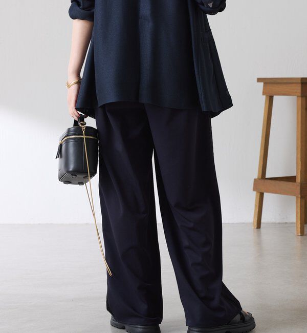  「【接触冷感/ストレッチ】イージースラックスパンツ」|チノ|