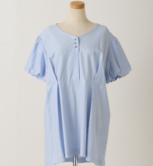  「カットタックカットソー」|Tシャツ・カットソー|スカイブルー