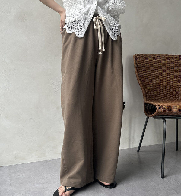  「ドロストスウェットパンツ」|チノ|